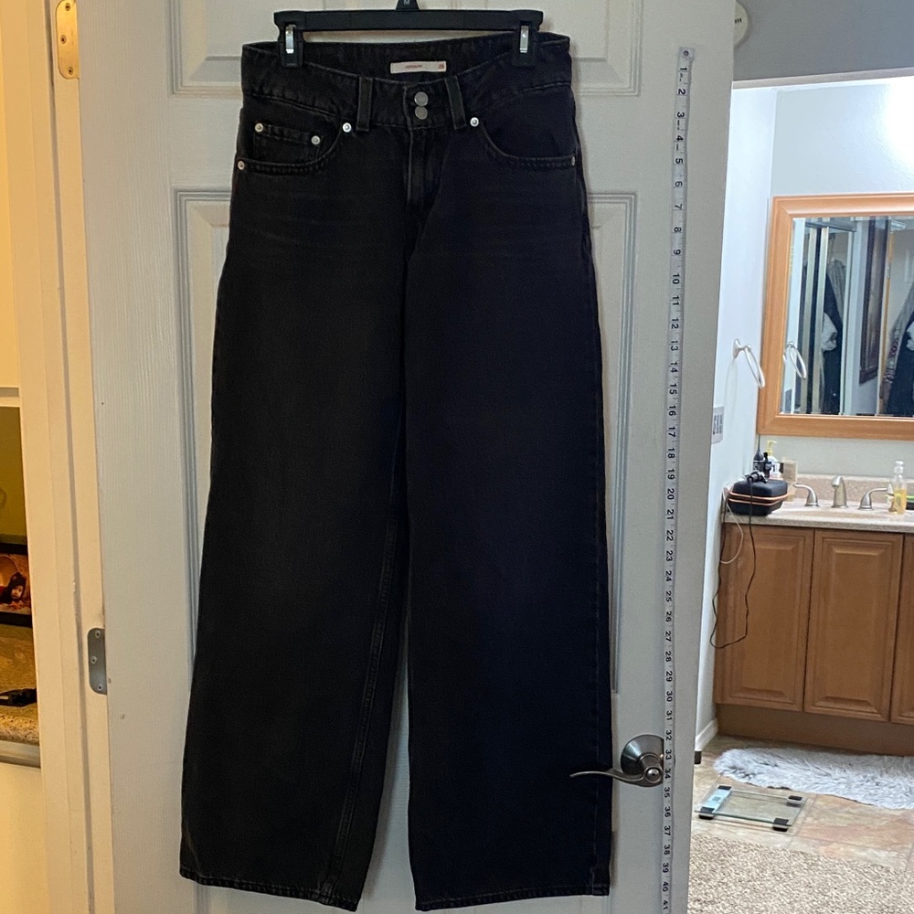 Levi's Charcoal Superlow Jeans